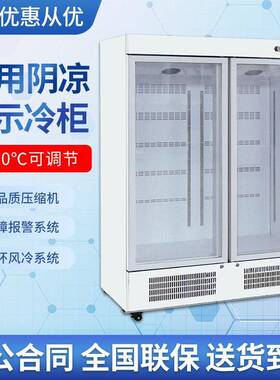 驰雪超大容量可选开门8-20℃品阴凉柜房风冷冰箱冷藏展示柜