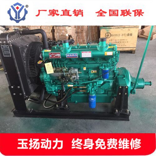 河北R6105ZP六缸柴油机104千瓦配套破碎机专用柴油发动机