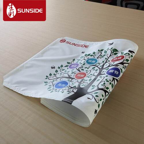 UV喷画工厂制作白色透光拉膜 天花吊顶 灯箱广告uv软膜喷绘