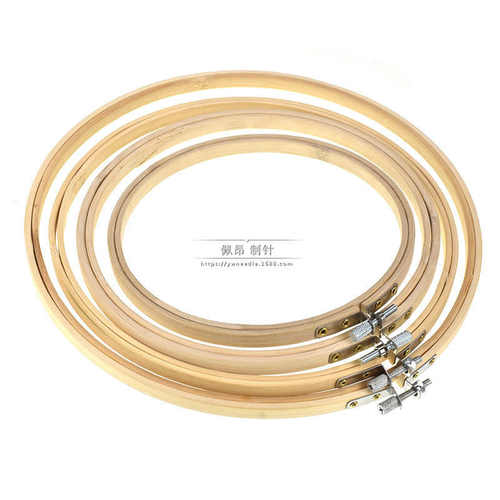 新款5个竹绣圈100色绣花线绣布配件工具十字绣套装厂家批发AC148