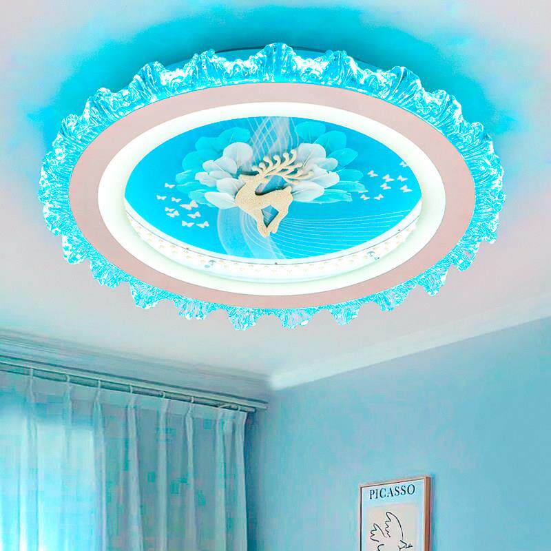 卧室灯2025新款智能调光吸顶灯音乐温馨浪漫婚房主卧儿童房LED灯