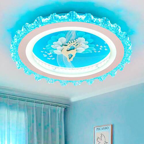 卧室灯2025新款智能调光吸顶灯音乐温馨浪漫婚房主卧儿童房LED灯