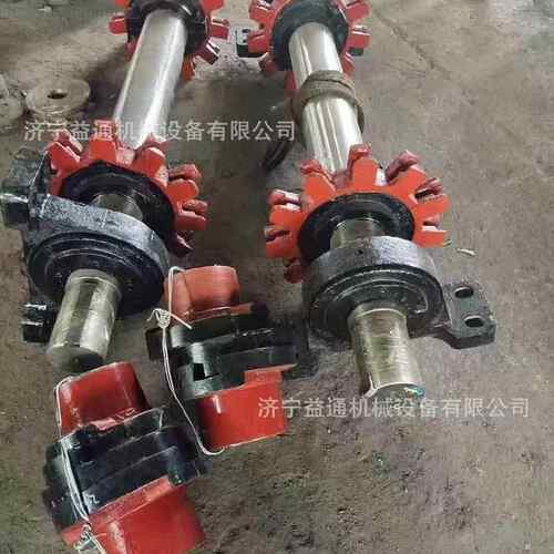 刮板机链轮刮板机半滚筒固定架一轴总成二轴总成分链器