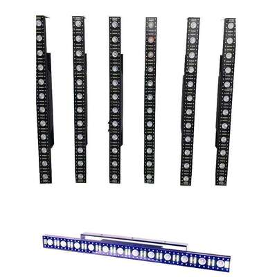 室内不防水12颗3合一DMX512婚庆LED长条点控染色灯舞台灯光灯光秀