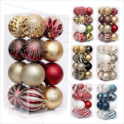 Christmas abnormity painted Christmas tree pendant