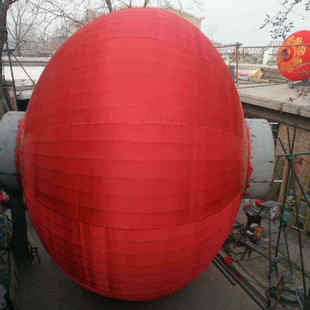 制作特大型红灯笼广场春节元旦展示大红绸布灯笼宫灯节日挂件装饰