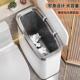 大号按压垃圾桶家用轻奢卫生间厕所专用夹缝客厅厨房带盖垃圾架子