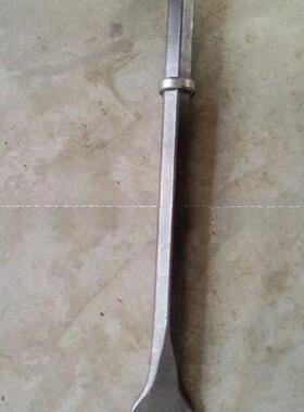 风B87六角596风镐钎子尖扁头，B87C六风镐钎镐g10角镐配件气动风