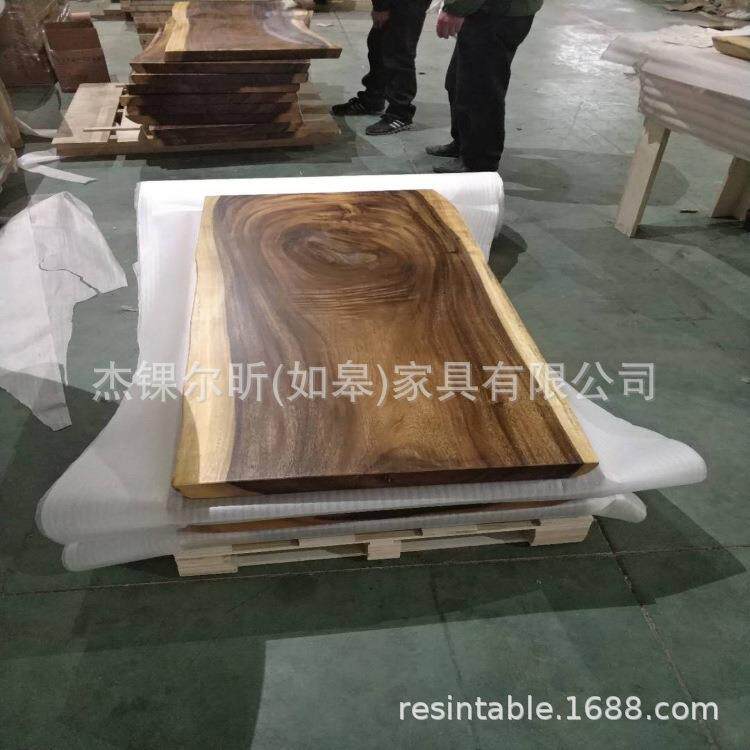 杰锞家具厂家供应全实木烘干大会议桌