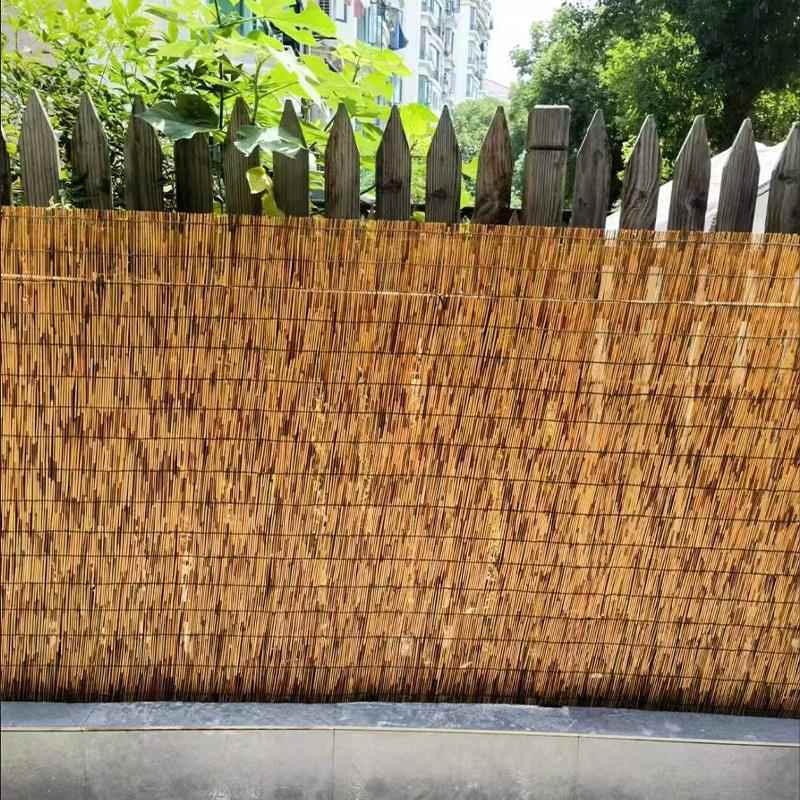 阳芦大卷苇帘 凉亭窗户卷帘隔断帘1 吊饰顶遮装帘 户外晾晒芦苇帘