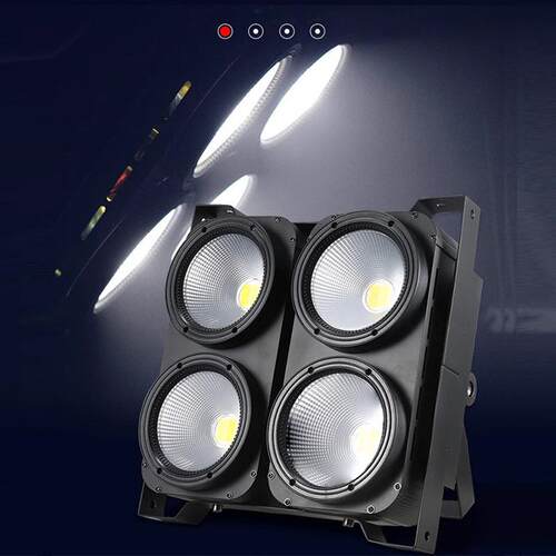 四眼面光灯厂宴会厅4眼观众灯舞台演出灯光设备全套方案COB面光灯