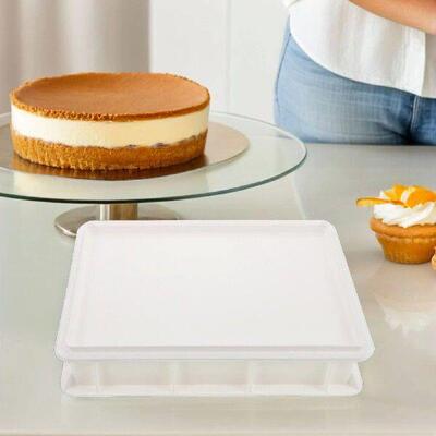 Dough Protection Box Stackable Pizza Proofing Tray