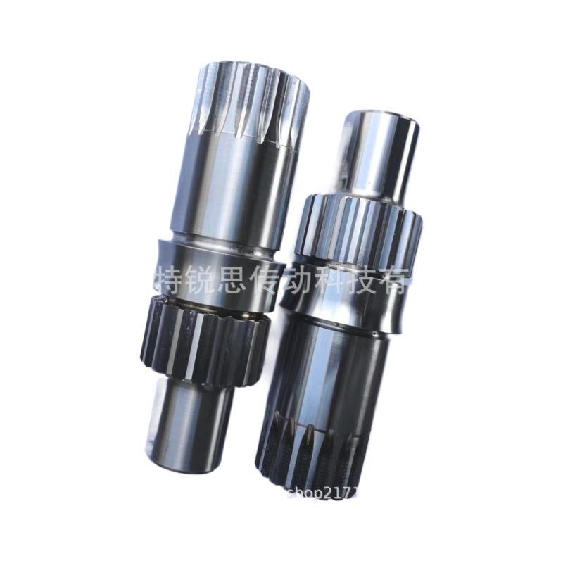 多规格小键齿轮圆轴花齿轴齿变速主动力减速机精密WVP柱直斜轮模