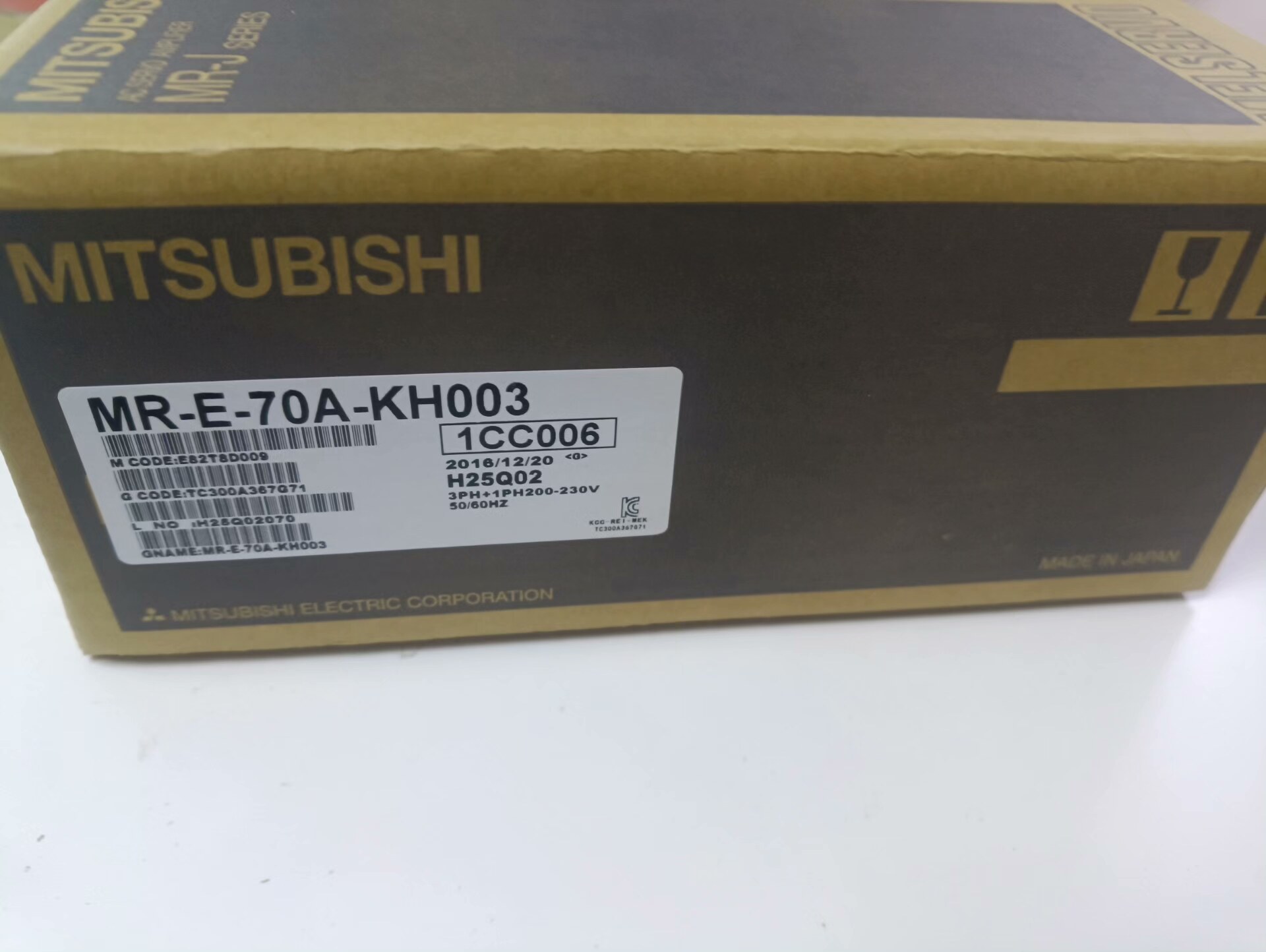 MR-E-70A-KH003 全新原装正品 标价