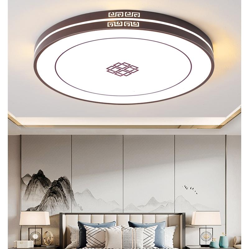 新中客厅式吸顶AGO灯简约现代大气家灯用长形房间灯主卧室具方餐