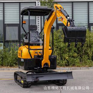出口英国挖掘机多用小型挖土机花园工程景区修建多功能微型挖掘机