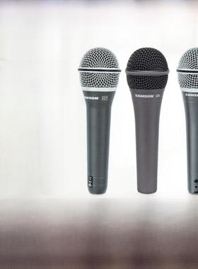 Samson亚马逊Q7麦克风声乐动态麦克风超级心形卡拉ok声乐表演Elri