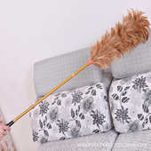 车用灰尘掸 家用鸡毛掸子 A22伸缩杆鸡毛掸 除尘掸子