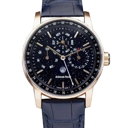 [9.8新]爱彼CODE 11.59系列万年历星空自动机械男表26394OR