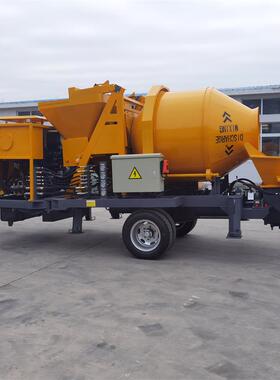 JZM500柴油搅拌机柴油动力搅拌拖泵JBS40-12-82R搅拌泵机AMIX泵