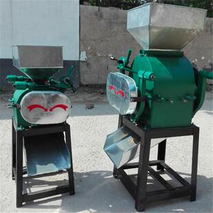 湖北高花生碎机器小的HR12-20花生碎机器产粱破碎机生厂家