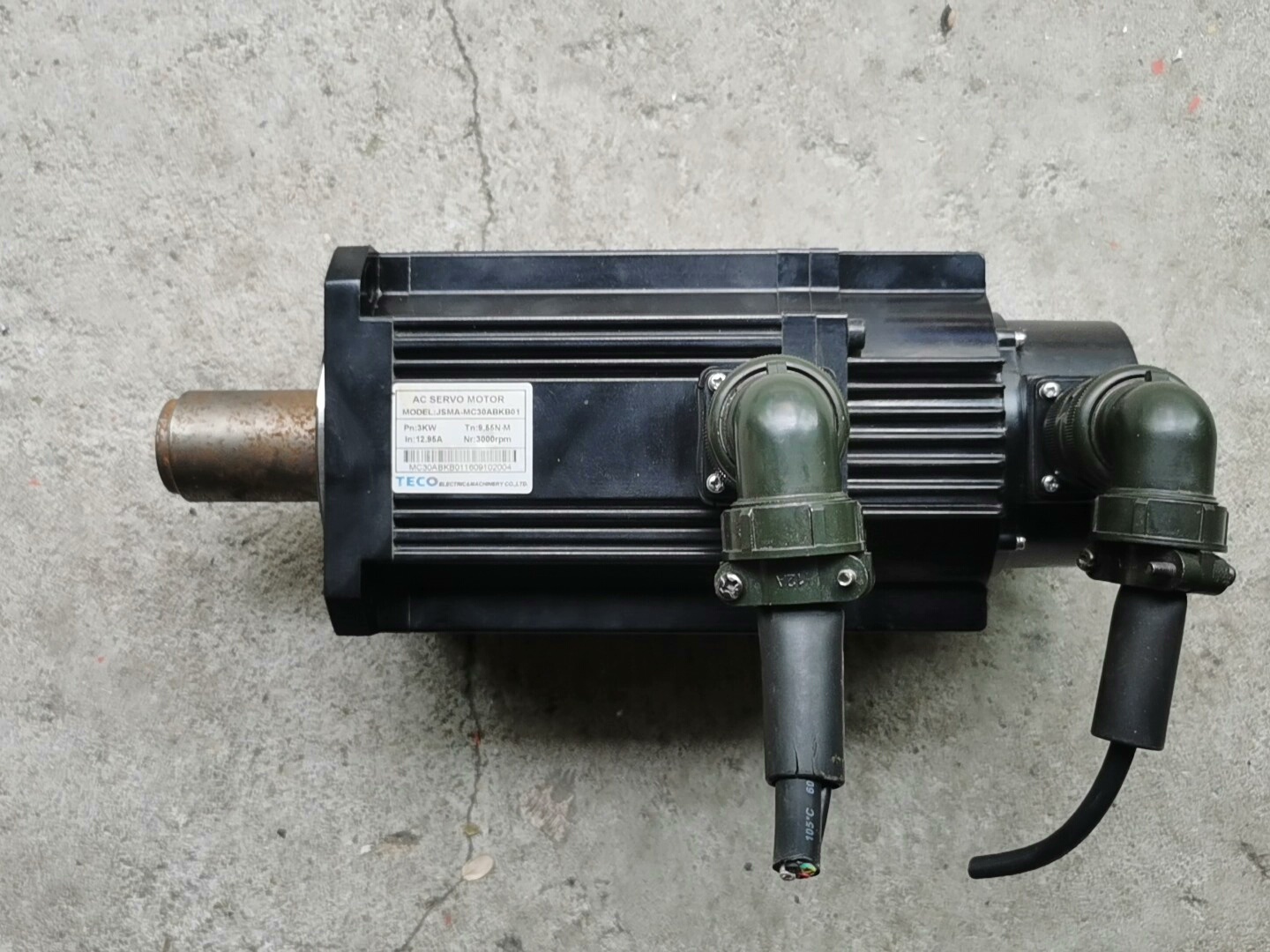 东元伺服电机JSMA-MC30ABKB01