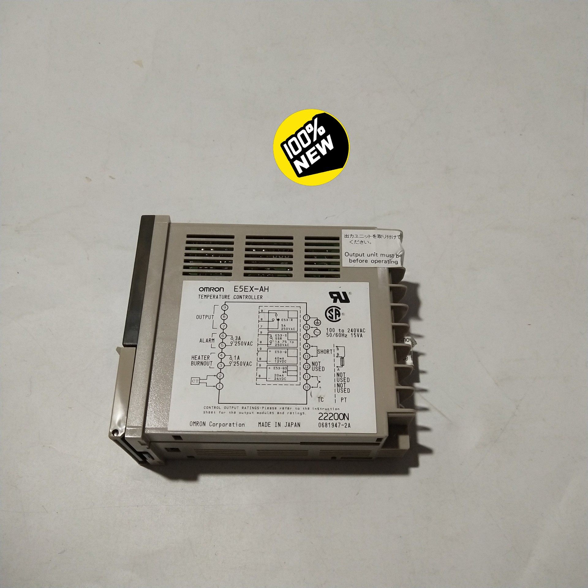 OMRON欧姆龙E5EX-AH温控器 全新原装正品 实物实图