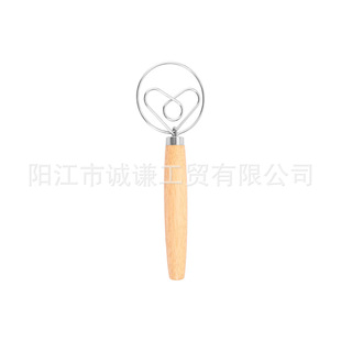 和面神器家用面粉揉面合面活面04不锈钢线圈手工和面搅拌打发器