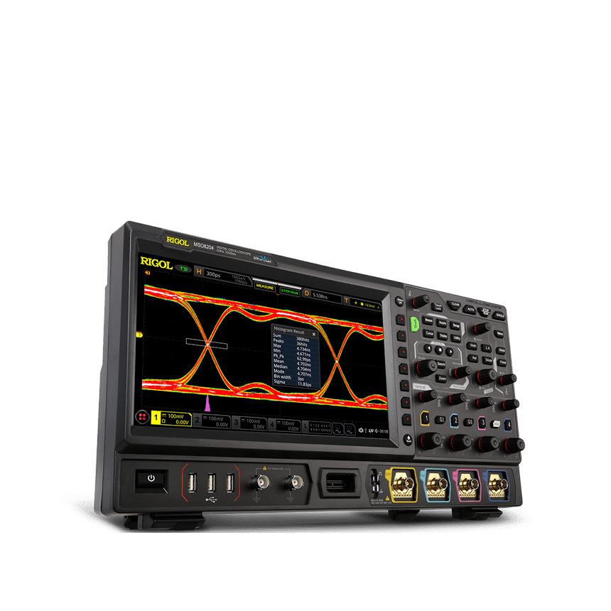数字示波器MSO8104普源精电MS8O通104高精度带宽1GH模拟z道数4