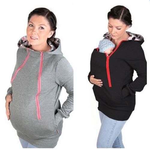 2-in-1 zipper hooded sweatshirt jacket