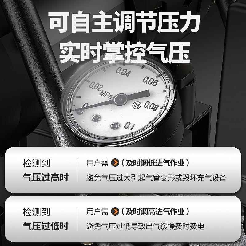 佳普空压机气泵打小音型22无0v空气压缩无品牌/机油静高压木工喷