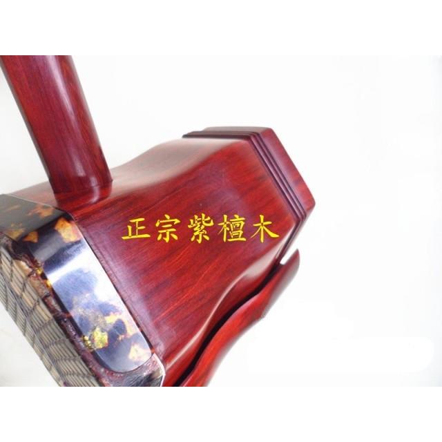 高档胡苏二 胡乐器 紫檀二胡小叶州紫檀二胡送全套二配件电子调音
