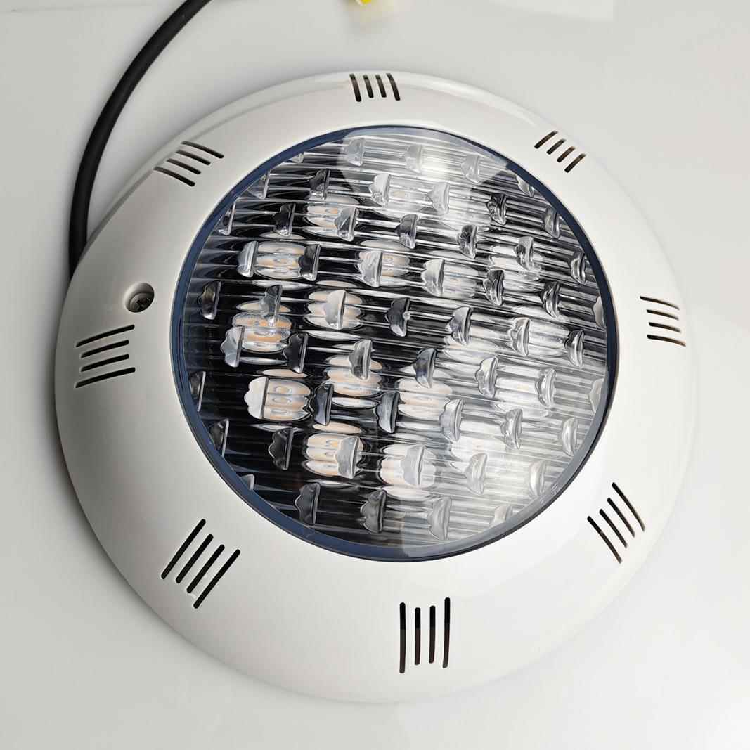 户外ABS防水壁挂式水底灯七彩变色18W水下灯led泳池灯水池壁灯