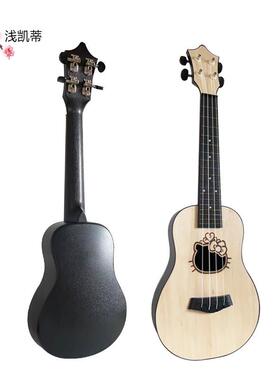 正品23寸尤克里e里男女生儿童初学者入门器小吉他乌克学丽丽ukul