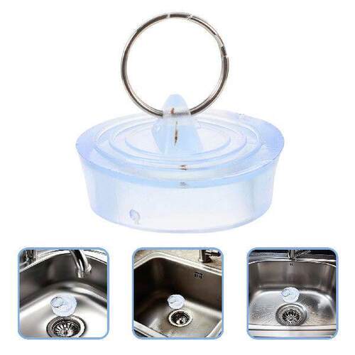 2 Pcs Sink Stopper Disposal Garbage Cover Drain Plug Dish