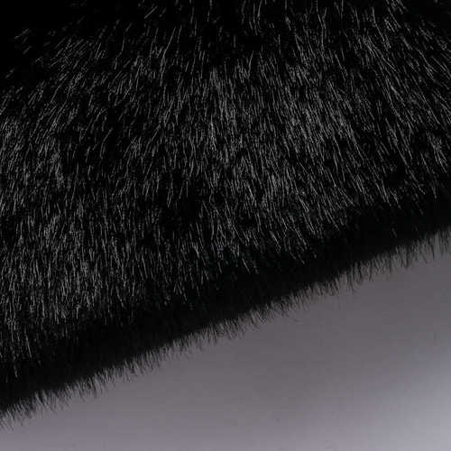 秋冬素色狐貂针织布料 2200g加厚亲肤时尚家纺鞋帽毛绒布地毯面料