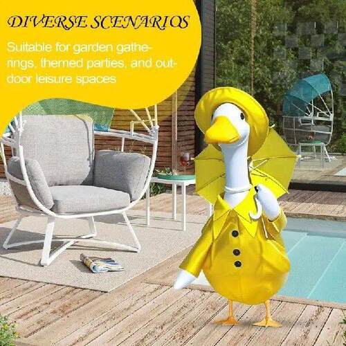 Porch Duck Outfit Cute Yard Duck Outfits Festive-Style