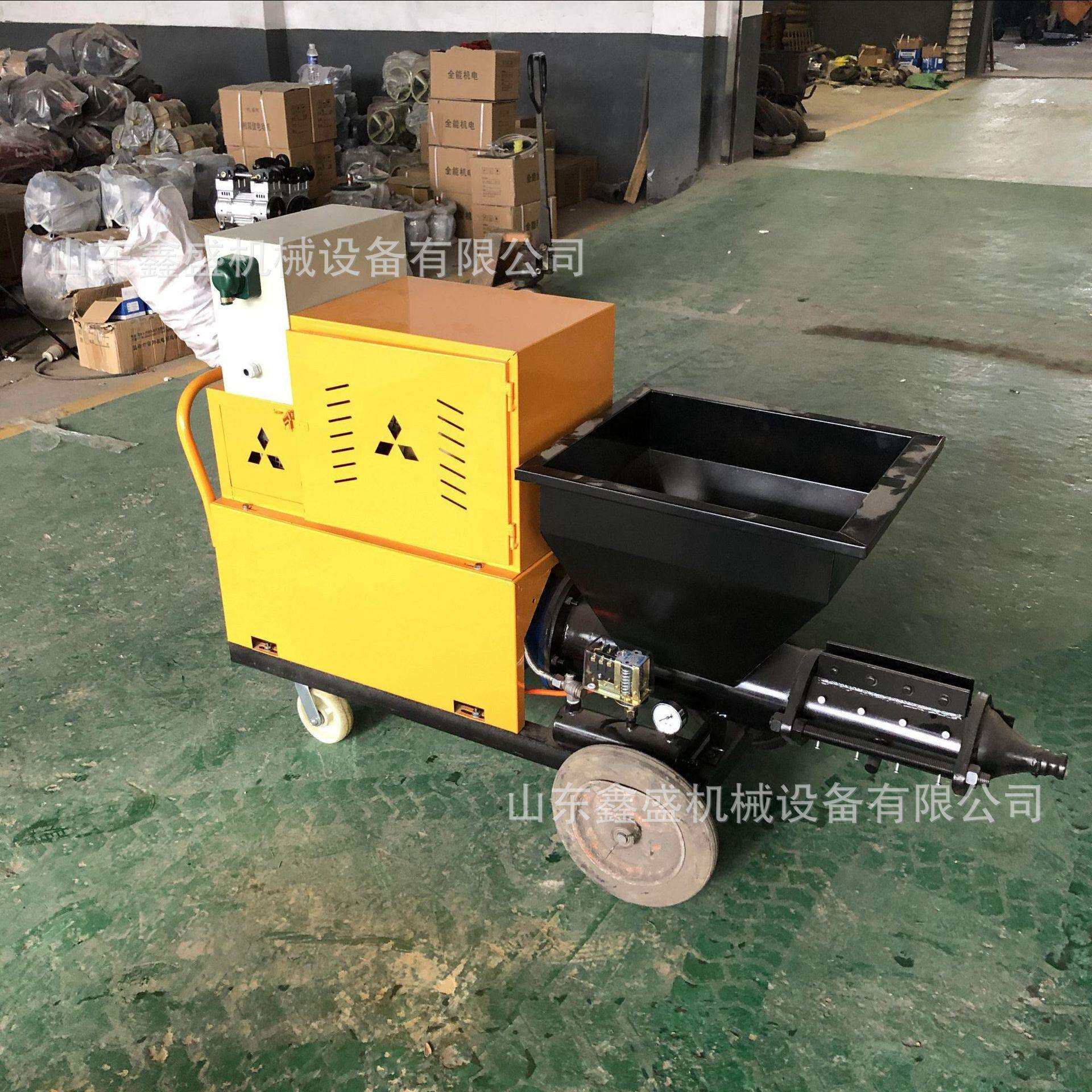 511水泥砂浆喷涂机小型螺杆式涂料喷浆机石膏内外墙腻子粉墙机