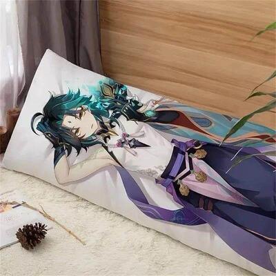 Anime Genshin Impact Dakimakura Kaedehara Kazuha Xiao Tartag