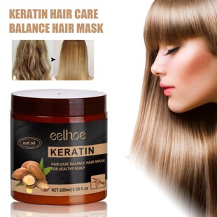 EELHOE Nut Keratin Hair Mask - A nourishing hair mask for sm