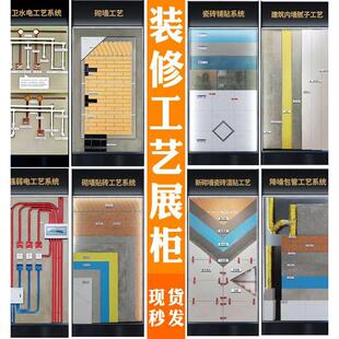 装修工艺展柜工地施工专用展示架家装工装快移动模块可订制尺寸板