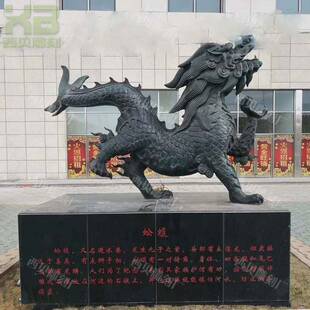 铜龙生九子蚣蝮雕塑麒麟貔貅雕塑各种门口动物摆件上古神兽