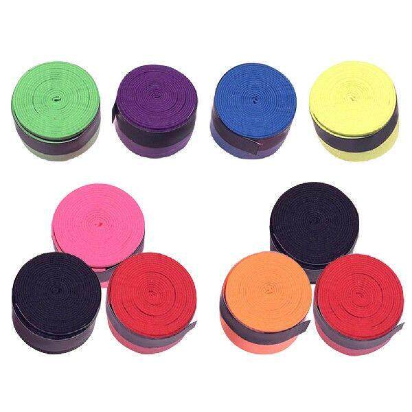 10 Rolls Badminton Racket Grip Overgrip for Tennis Racquet - 实物图