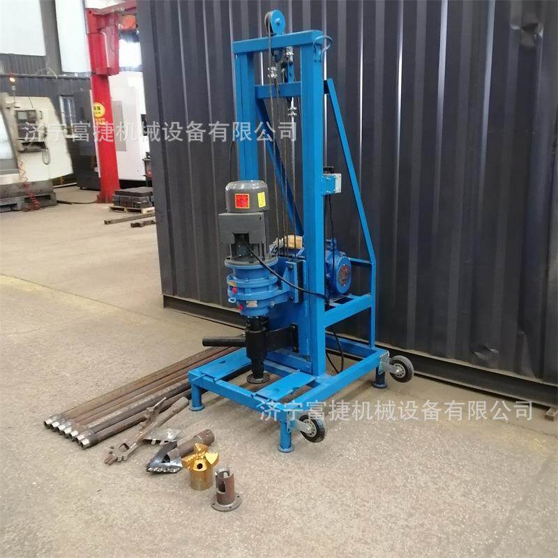 小型电动打井机可正转家用水钻取KQ-100机农田灌溉用1米0反0水井