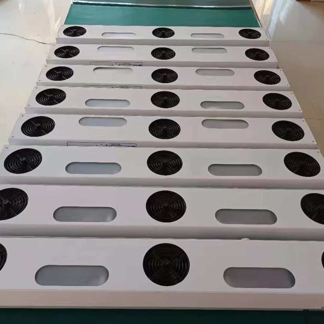 厂家供应景翔牌JX-003悬挂式三头大风量离子风机气流覆盖广噪音小