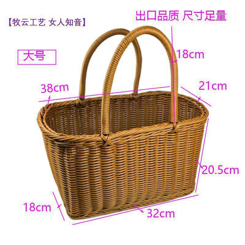 菜篮子爆款提篮拜拜喜庆脏衣篮