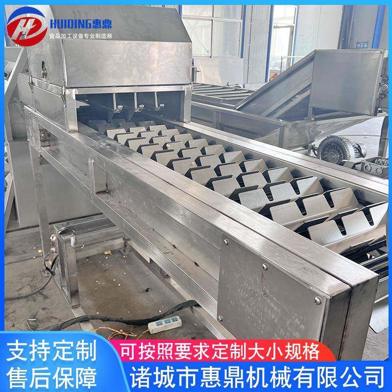 鲜玉米切头切尾机供应鸡爪分段机全自动油炸带鱼切断机器设备