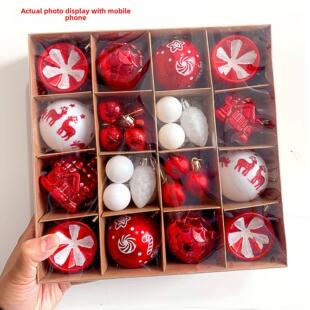 Ball 6cm Gift圣诞球圣诞树挂件 Decoration Christmas