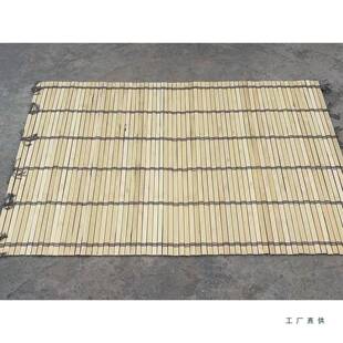 摆摊加折厚耐用竹板特厚可叠985实竹席晾晒竹帘子方便晾晒携带用