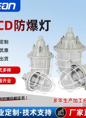 隔爆BCD防爆灯100/125/200/250W矿山工厂仓库节能灯车间用防爆LED